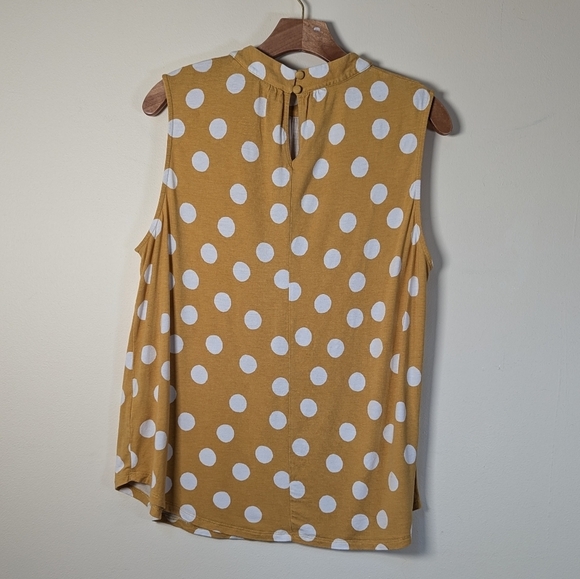 Boden Polka Dot Sleeveless Blouse - Size US 16 (UK 18) - Picture 2 of 5